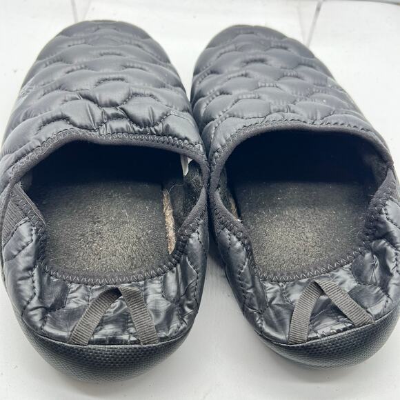 The North Face Thermoball Shoes Slipper Womens 10 Traction Mule Puffer Black - Picture 7 of 7